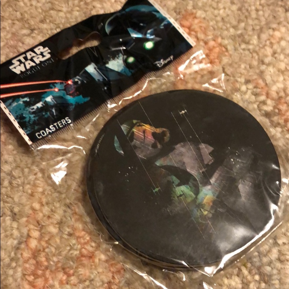 Star Wars Rogue One Coaster Set NWT